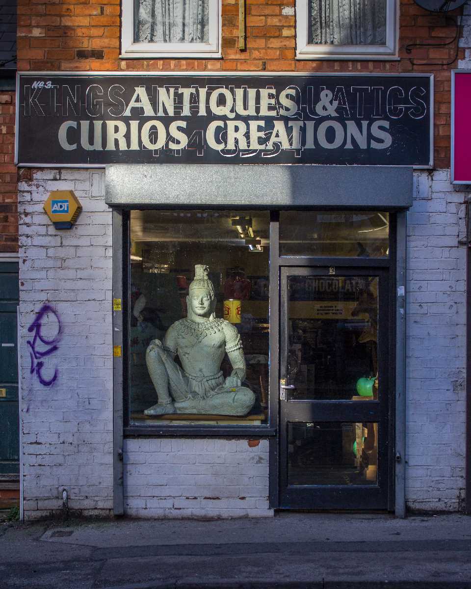Antiques and curios, Poplar Road, Kings Heath, Birmingham.